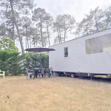 Bungalow-mobilhome - Petit Prix- Ocean -foret -camping 3 Etoiles Bias (Landes)