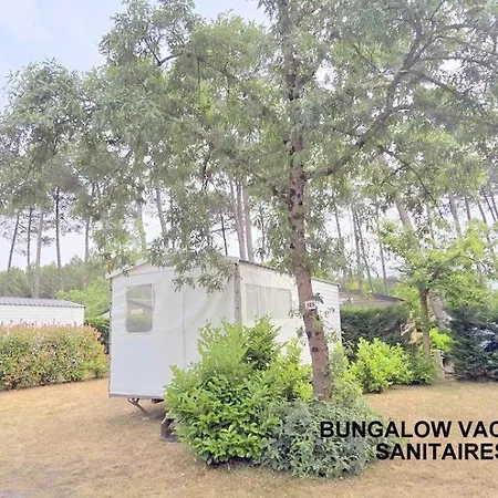 Bungalow-mobilhome - Petit Prix- Ocean -foret -camping 3 Etoiles مكان تخييم