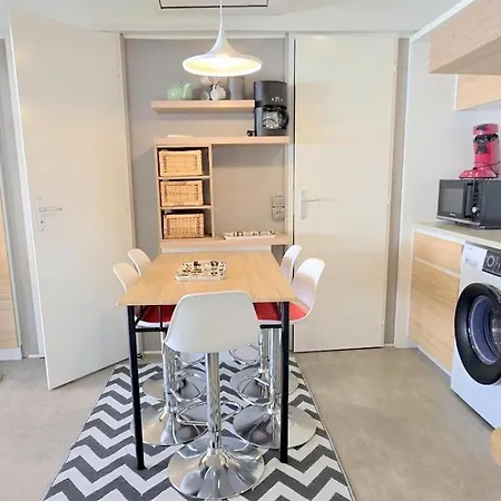 Bungalow-mobilhome - Petit Prix- Ocean -foret -camping 3 Etoiles Bias (Landes)