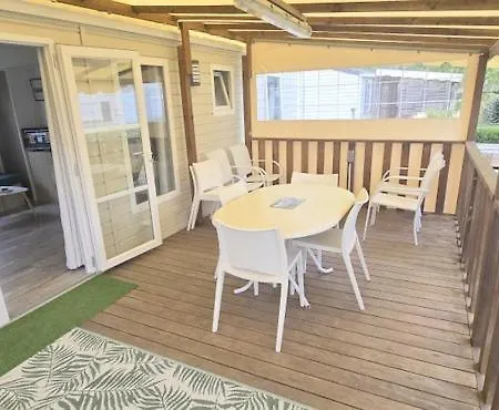Bungalow-mobilhome - Petit Prix- Ocean -foret -camping 3 Etoiles 캠프장